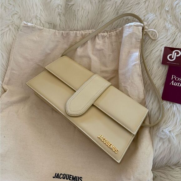 Jacquemus le bambino cream shoulder bag - Picture 3 of 11
